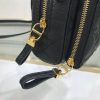 Best Replicas Bags - Dior Caro Double Pouch Black Cannage Calfskin Replica M9237 Shop For Best Louis Vuitton LV Replica Bags With Cheap Price