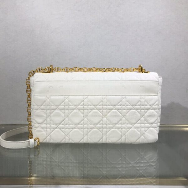 Replica Dior Caro Bag Black Cannage Calfskin M9243 - Image 3