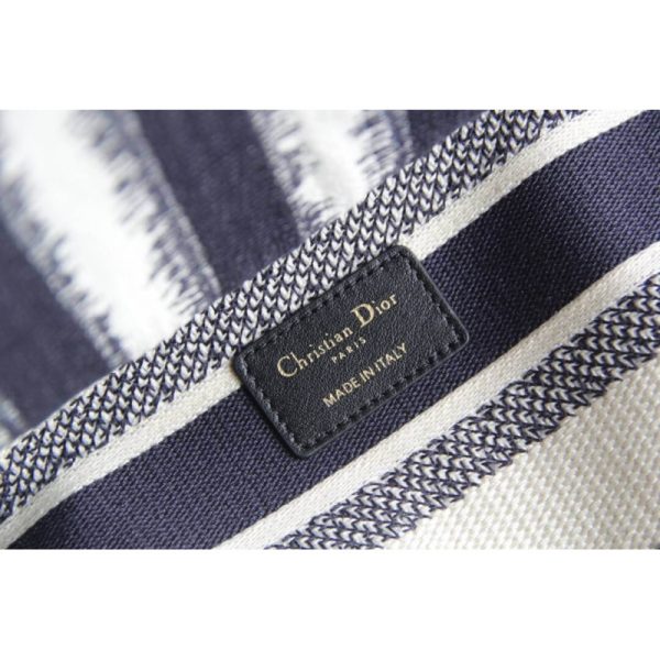 Replica Dior Blue D-Stripes Lady D-Lite Bag M0565 - Image 12