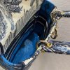 Best Replicas Bags - Replica Dior Lady D-Lite Blue Dior Palms Embroidery Bag Shop For Best Louis Vuitton LV Replica Bags With Cheap Price