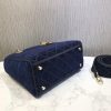 Best Replicas Bags - Replica Dior Lady D-Lite Embroidered Velvet M0565O Bag Shop For Best Louis Vuitton LV Replica Bags With Cheap Price