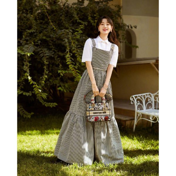 Replica Dior Lady D-Lite Bag - Multicolor Mille Fleurs M0565 - Image 2