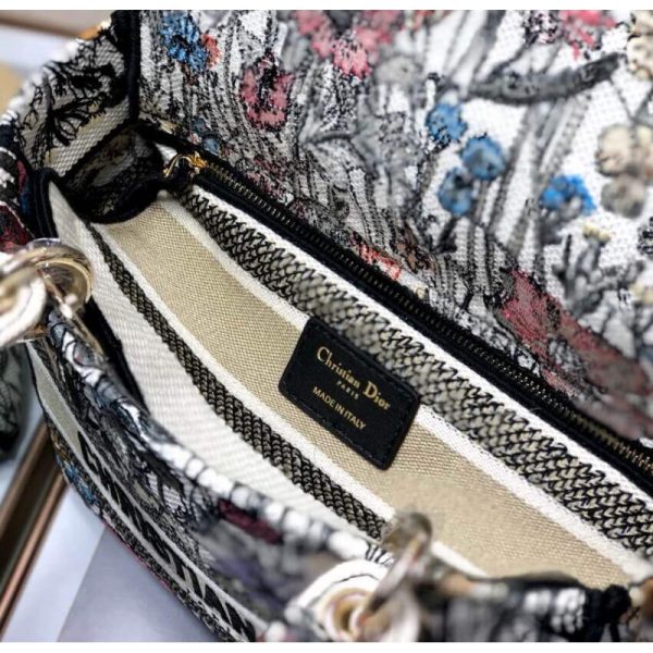 Replica Dior Lady D-Lite Bag - Multicolor Mille Fleurs M0565 - Image 12