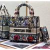 Best Replicas Bags - Replica Dior Lady D-Lite Bag - Multicolor Mille Fleurs M0565 Shop For Best Louis Vuitton LV Replica Bags With Cheap Price