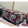 Best Replicas Bags - Replica Dior Lady D-Lite Bag - Multicolor Mille Fleurs M0565 Shop For Best Louis Vuitton LV Replica Bags With Cheap Price