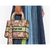 Best Replicas Bags - Replica Dior Lady D-Lite Bag - Multicolor Embroidery M0565 Shop For Best Louis Vuitton LV Replica Bags With Cheap Price