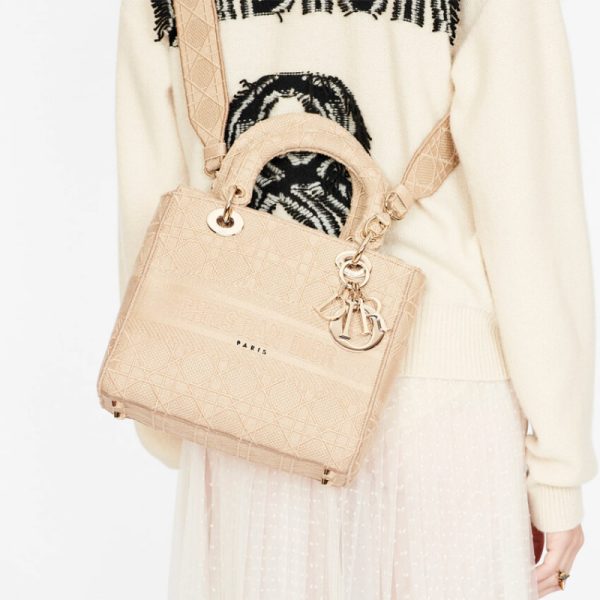 Replica Dior Lady D-Lite Cannage Embroidery M0565 Bag - Image 2