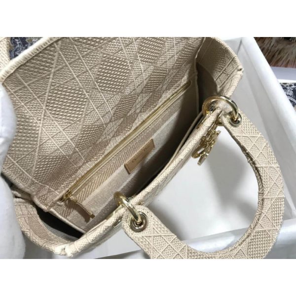 Replica Dior Lady D-Lite Cannage Embroidery M0565 Bag - Image 11
