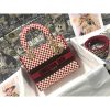 Best Replicas Bags - Replica Dior Medium Lady D-Lite Dioramour Dot Embroidery Bag Shop For Best Louis Vuitton LV Replica Bags With Cheap Price