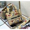Best Replicas Bags - Replica Dior Lady D-Lite Hibiscus Metallic Thread Embroidery Bag Shop For Best Louis Vuitton LV Replica Bags With Cheap Price