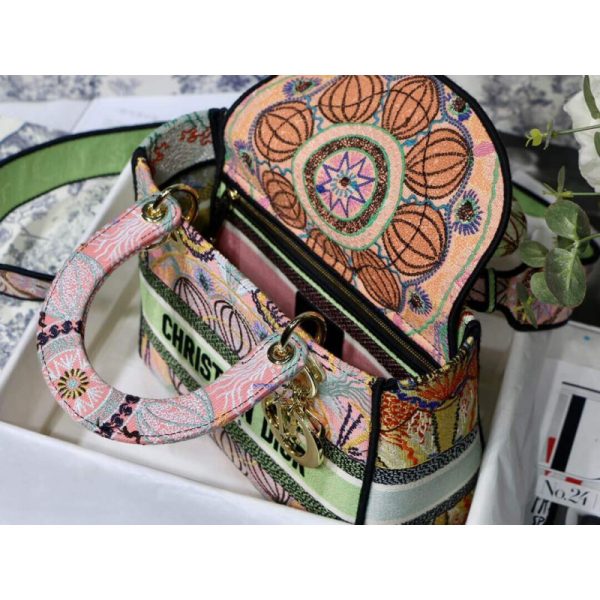 Replica Dior Medium Lady D-Lite Multicolor M0565 - Image 12