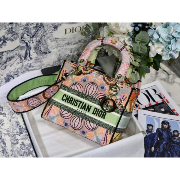 Replica Dior Medium Lady D-Lite Multicolor M0565 - Image 4