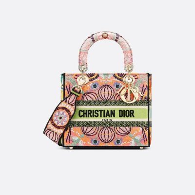 Replica Dior Medium Lady D-Lite Multicolor M0565