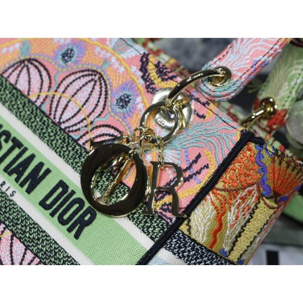 Replica Dior Medium Lady D-Lite Multicolor M0565 - Image 6