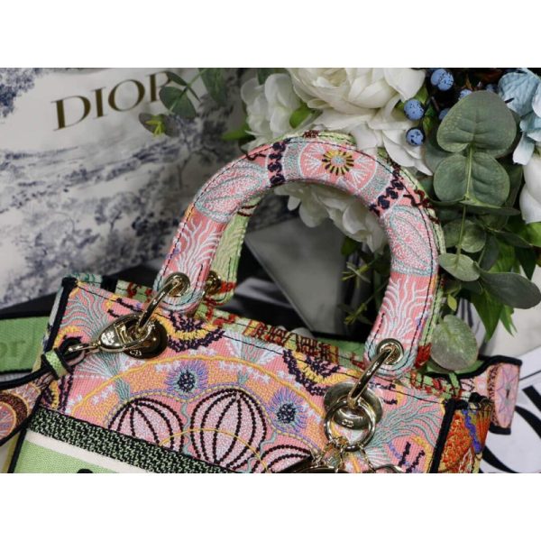 Replica Dior Medium Lady D-Lite Multicolor M0565 - Image 7