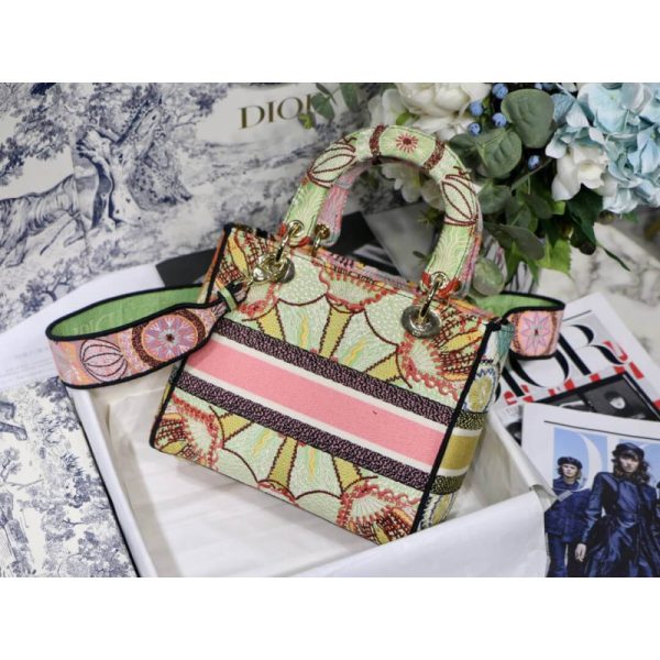 Replica Dior Medium Lady D-Lite Multicolor M0565 - Image 9