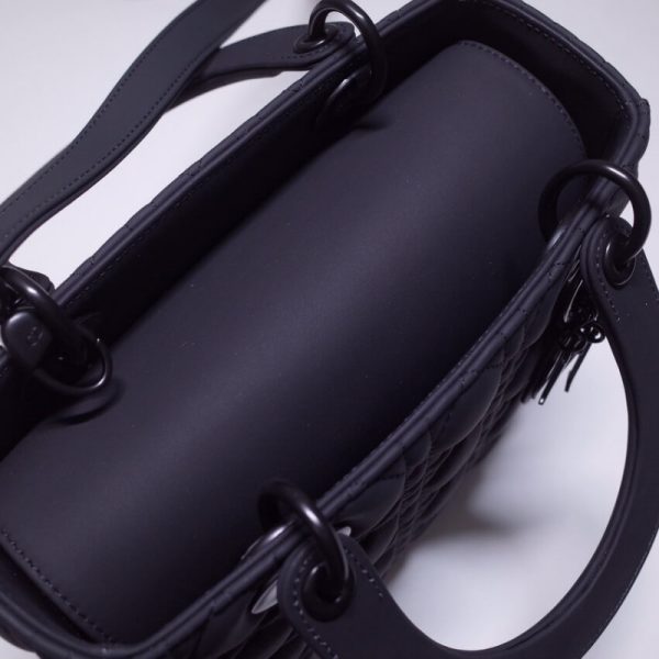 Replica Dior Lady Bag - Ultramatte Cannage Calfskin M0565 - Image 7
