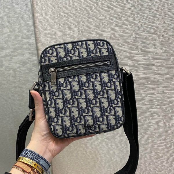Dior-Inspired Messenger Pouch | Stylish Replica Design - Image 3