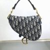Best Replicas Bags - Replica Dior Mini Saddle Bag - Blue Oblique Jacquard M0447 Shop For Best Louis Vuitton LV Replica Bags With Cheap Price