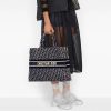 Best Replicas Bags - Dior Oblique Embroidered Velvet Book Tote Replica M1286Z Shop For Best Louis Vuitton LV Replica Bags With Cheap Price