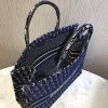 Best Replicas Bags - Dior Oblique Embroidered Velvet Book Tote Replica M1286Z Shop For Best Louis Vuitton LV Replica Bags With Cheap Price
