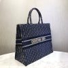 Best Replicas Bags - Dior Oblique Embroidered Velvet Book Tote Replica M1286Z Shop For Best Louis Vuitton LV Replica Bags With Cheap Price