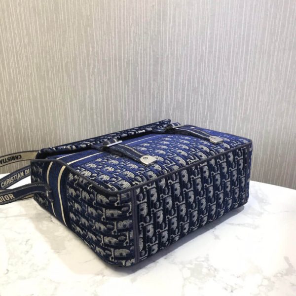 Replica Dior Oblique Velvet Messenger Bag M1291V - Image 11
