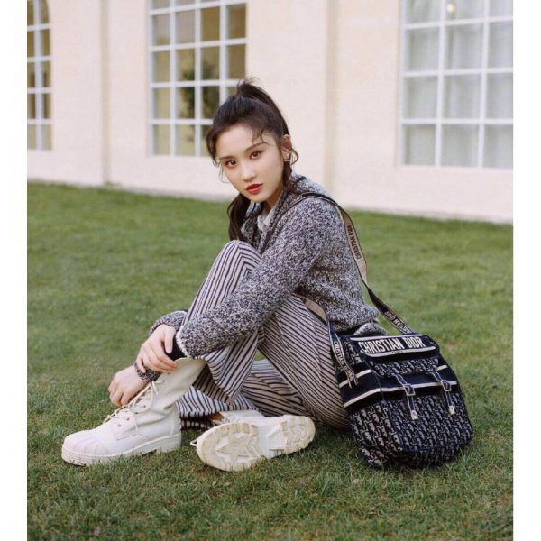 Replica Dior Oblique Velvet Messenger Bag M1291V - Image 3