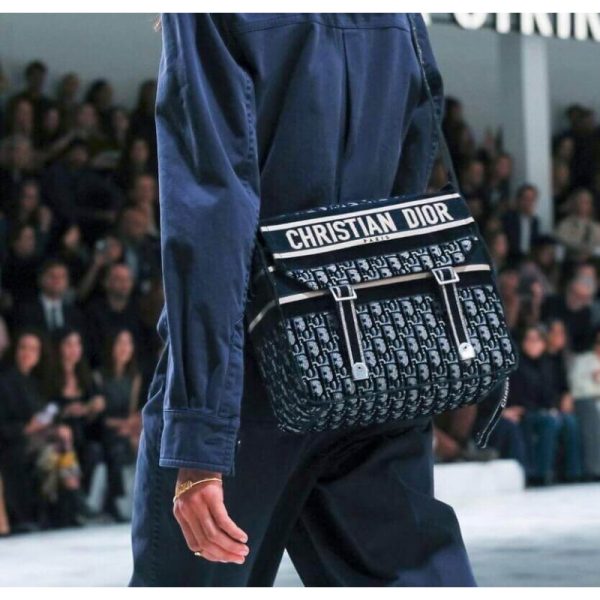 Replica Dior Oblique Velvet Messenger Bag M1291V - Image 4