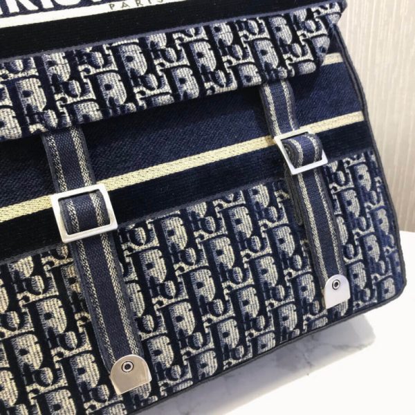 Replica Dior Oblique Velvet Messenger Bag M1291V - Image 9