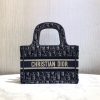 Best Replicas Bags - Replica Dior Oblique Velvet Mini Book Tote - S5475Z Shop For Best Louis Vuitton LV Replica Bags With Cheap Price