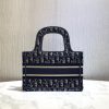 Best Replicas Bags - Replica Dior Oblique Velvet Mini Book Tote - S5475Z Shop For Best Louis Vuitton LV Replica Bags With Cheap Price