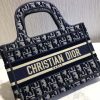 Best Replicas Bags - Replica Dior Oblique Velvet Mini Book Tote - S5475Z Shop For Best Louis Vuitton LV Replica Bags With Cheap Price