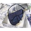 Best Replicas Bags - Replica Dior Saddle Bag in Blue Camouflage Embroidery M0446 Shop For Best Louis Vuitton LV Replica Bags With Cheap Price