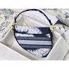 Best Replicas Bags - Replica Dior Saddle Bag - Blue Multi-Tie & Embroidery M0446 Shop For Best Louis Vuitton LV Replica Bags With Cheap Price