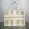 Best Replicas Bags - Replica Dior Small Beige Striped Book Tote M1296 Shop For Best Louis Vuitton LV Replica Bags With Cheap Price