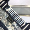 Best Replicas Bags - Replica Dior Blue Palms Embroidery Small Book Tote M1296 Shop For Best Louis Vuitton LV Replica Bags With Cheap Price