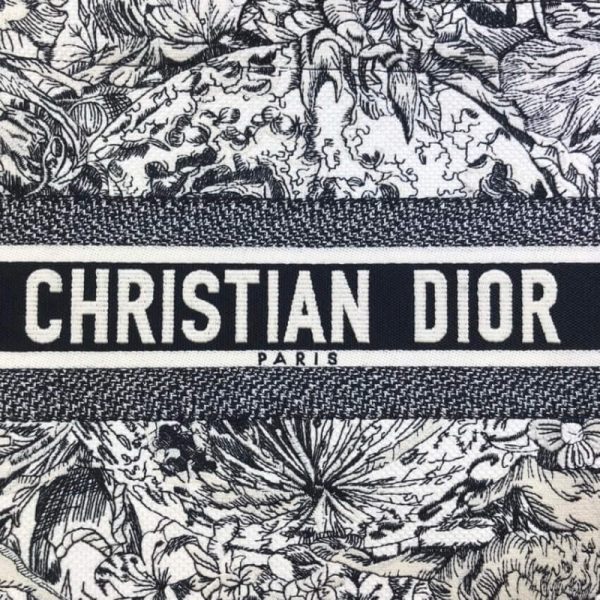 Replica Dior Latte Zodiac Embroidery Small Book Tote M1296 - Image 6