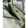 Best Replicas Bags - Replica Dior Small Book Tote Lime Toile De Jouy Embroidery Shop For Best Louis Vuitton LV Replica Bags With Cheap Price