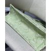 Best Replicas Bags - Replica Dior Small Book Tote Lime Toile De Jouy Embroidery Shop For Best Louis Vuitton LV Replica Bags With Cheap Price