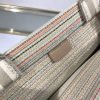Best Replicas Bags - Dior Replica Small Book Tote - Multicolor Striped Embroidered Design Shop For Best Louis Vuitton LV Replica Bags With Cheap Price