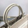 Best Replicas Bags - Dior Replica Small Book Tote - Multicolor Striped Embroidered Design Shop For Best Louis Vuitton LV Replica Bags With Cheap Price