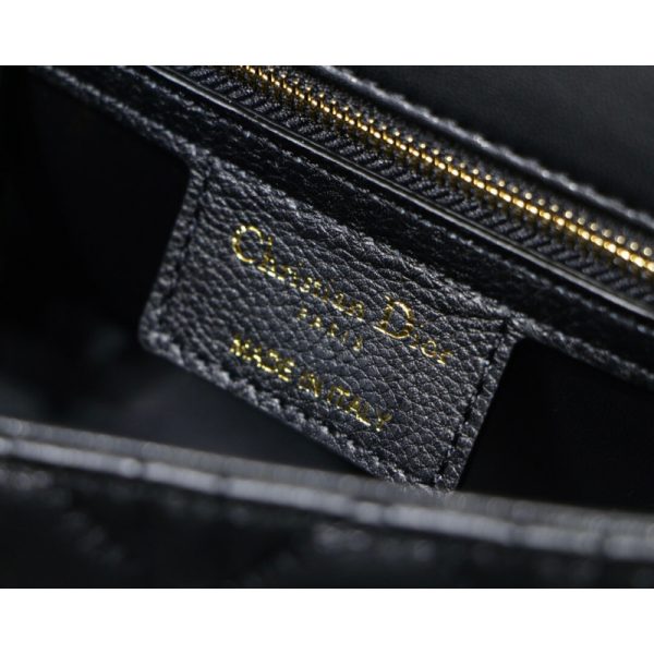 Replica Dior Small Caro Bag – Supple Cannage Calfskin M9241 - Image 11