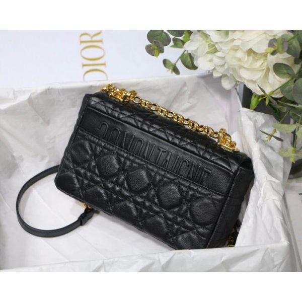 Replica Dior Small Caro Bag – Supple Cannage Calfskin M9241 - Image 6