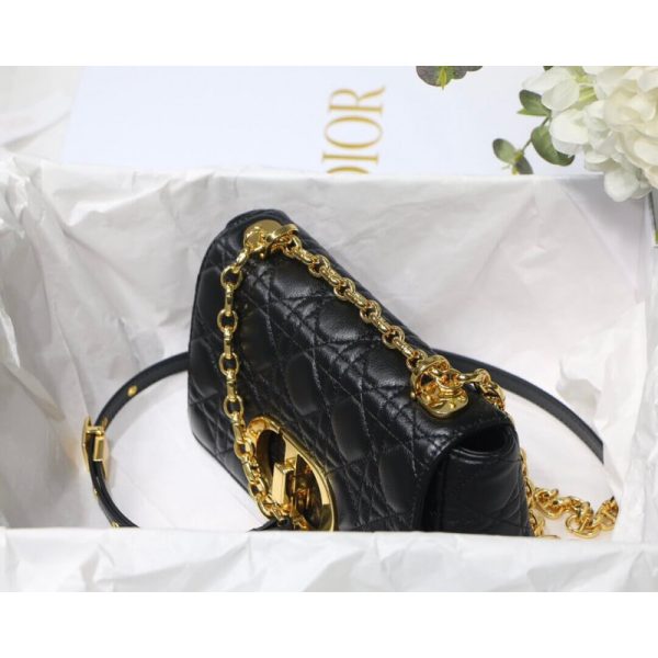 Replica Dior Small Caro Bag – Supple Cannage Calfskin M9241 - Image 7