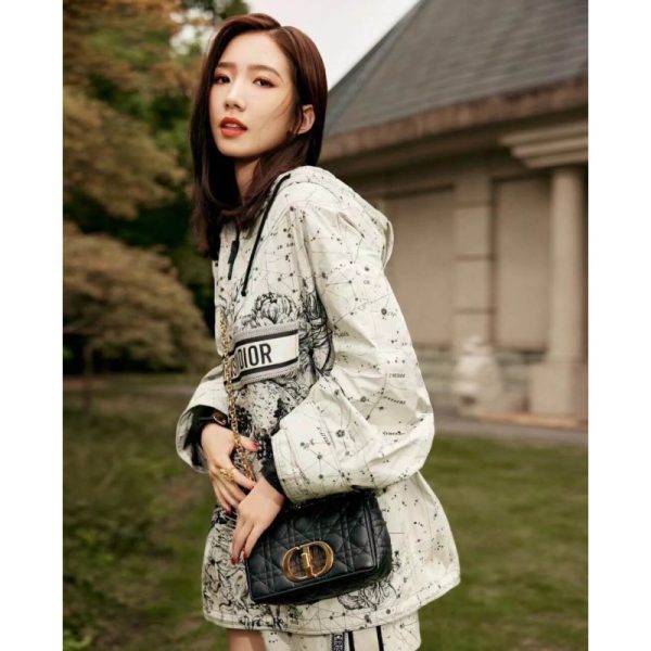 Replica Dior Small Caro Bag in Supple Cannage Calfskin M9241 - Image 5