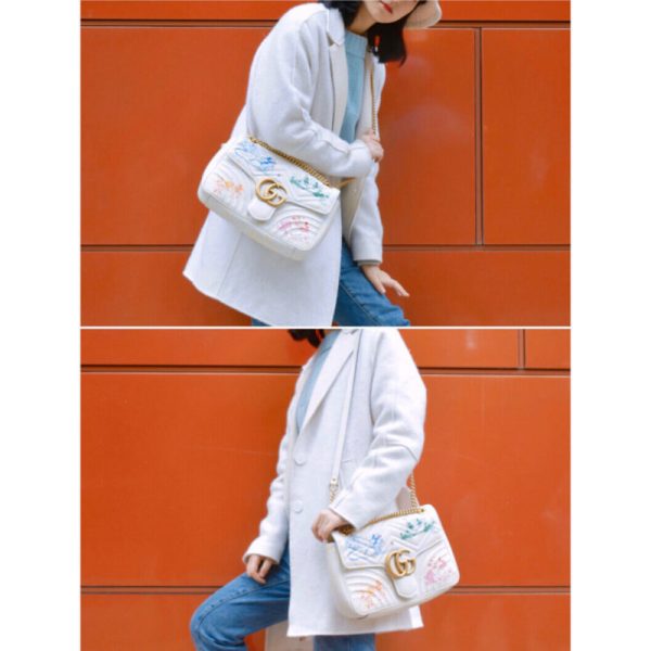 Replica Disney x Gucci GG Marmont Medium Shoulder Bag - Image 12