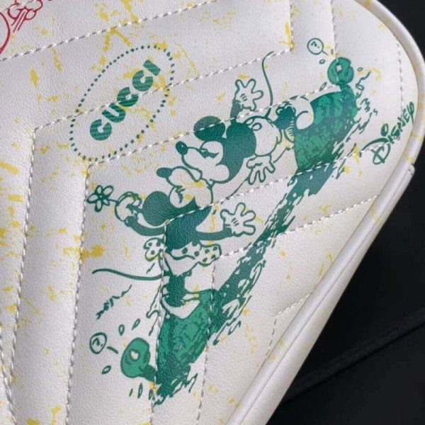 Replica Disney x Gucci GG Marmont Medium Shoulder Bag - Image 9