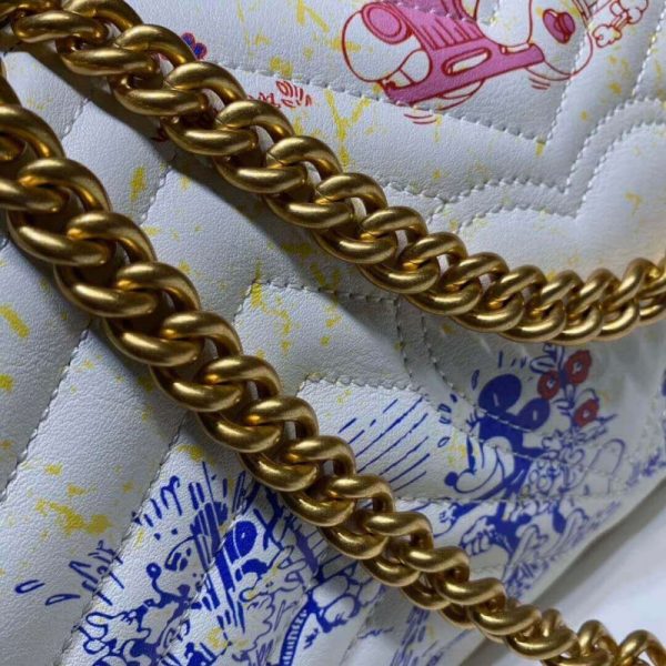 Disney x Gucci GG Marmont Small Shoulder Bag Replica - Image 9