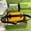 Best Replicas Bags - Yellow Leather Gucci 100 Replica Belt Bag 602695 Shop For Best Louis Vuitton LV Replica Bags With Cheap Price